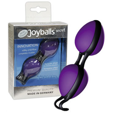 Joy division Joy balls Secret, фиолетовые Вагинальные шарики эргономичной формы