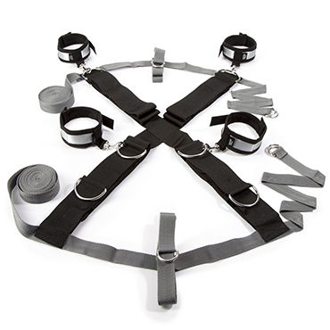 Fifty Shades of Grey Keep Still Over the Bed Cross Restraint Набор для фиксации на кровати со съемными манжетами