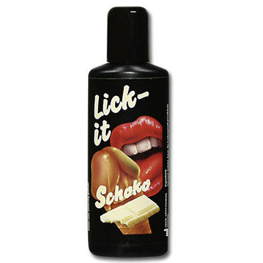 Lick-It Schoko, 100 мл Для орального секса, белый шоколад
