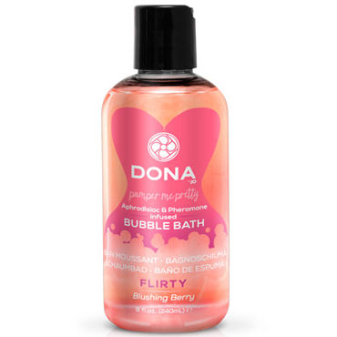 Dona Bubble Bath Flirty Aroma Blushing Berry, 240 мл Пена для ванны с ароматом 