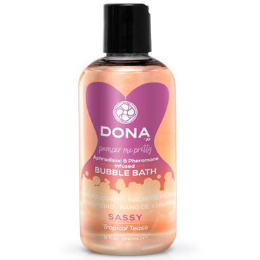 Dona Bubble Bath Sassy Aroma Tropical Tease, 240 мл Пена для ванны с ароматом 