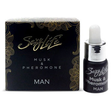 Sexy Life Musk&Pheromone Man, 5 мл Концентрат феромонов с мускусом для мужчин