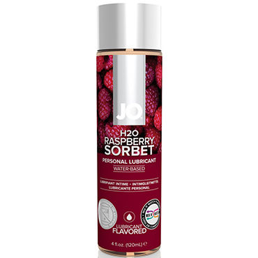 System JO Raspberry Sorbet, 120 мл Лубрикант на водной основе с ароматом малины