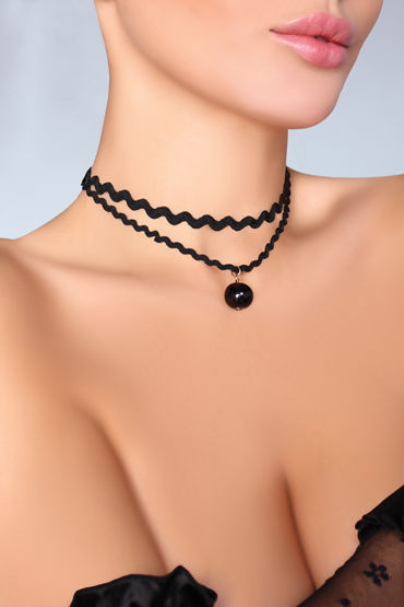 LivCo Corsetti Choker 24079, черный Чокер на шею с подвеской