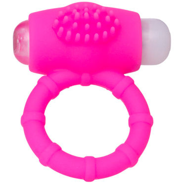ToyFa A-toys Cock Ring, розовое Виброкольцо рельефное ToyFa A-toys Cock Ring, розовое Виброкольцо рельефное