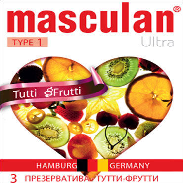 Masculan Masculan Ultra Tutty Frutty Презервативы ароматизированные